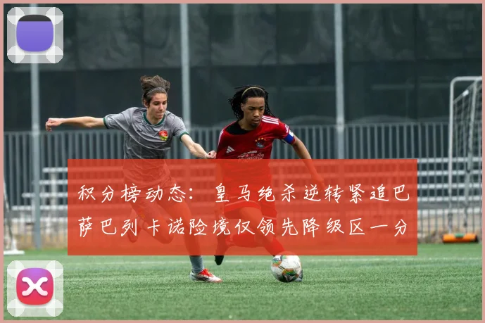 积分榜动态：皇马绝杀逆转紧追巴萨巴列卡诺险境仅领先降级区一分